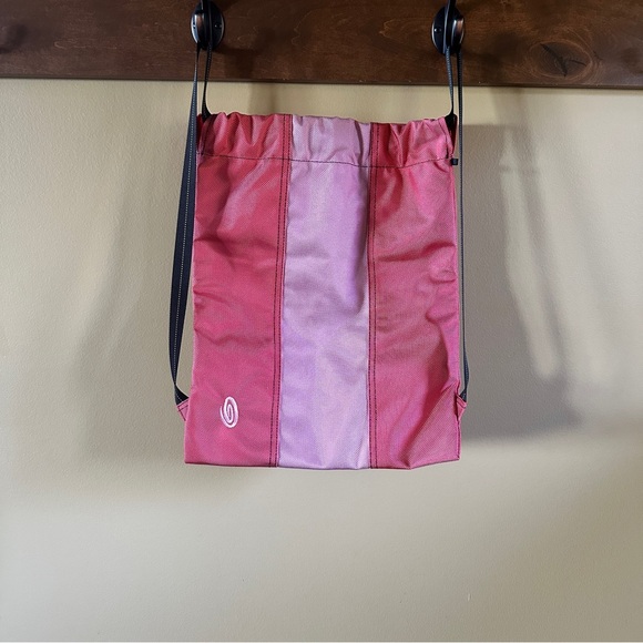 Timbuk2 pink drawstring tote - Picture 3 of 6